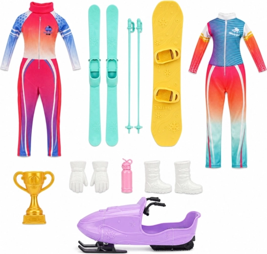 Set sportiv de iarnă pentru joacă plină de acțiune
