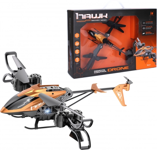 Elicopter RC cu aripi pliabile 2.4 GHz 26 cm
