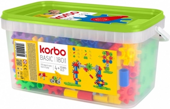 Set de construcție Korbo Basic 180