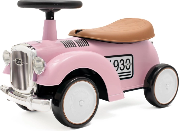 Trottineta fără pedale pentru copii retro Royce roz