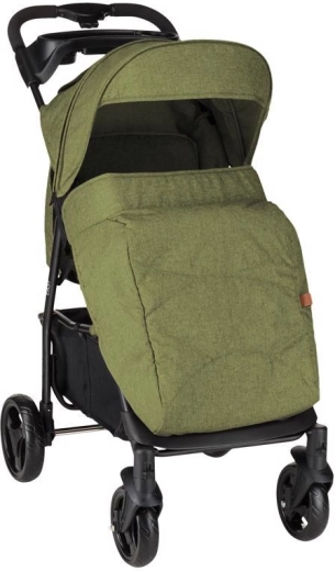 Petite&Mars sac pentru picioare pentru cărucior Easy/Musca forest green