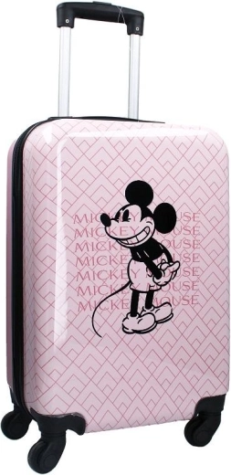Troler (valiză rigidă) de călătorie pe roți Mickey Mouse 50 cm