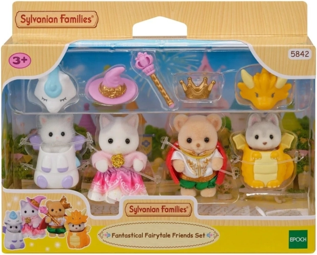 Sylvanian Families copii în costume de basm – set de figurine