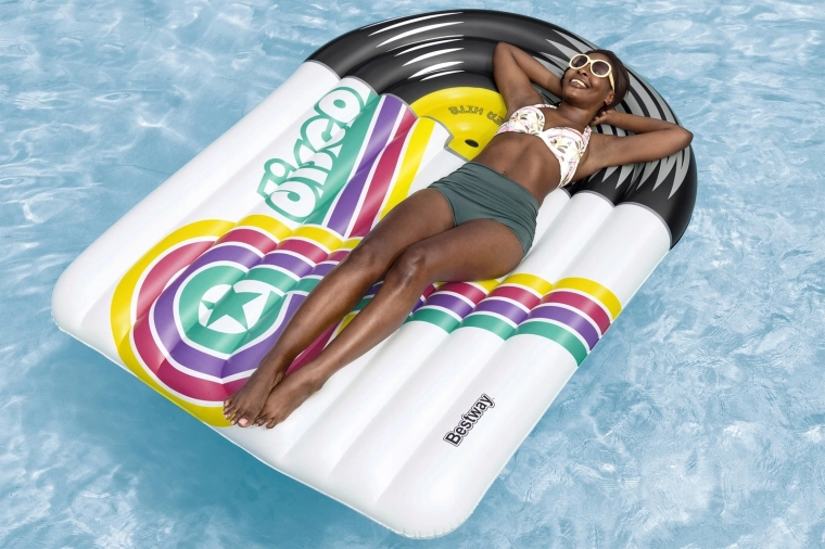 Design retro de disc de vinil care atrage atenția