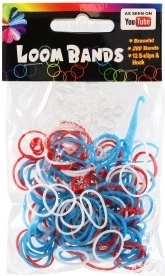 200 de elastice colorate pentru combinații nesfârșite