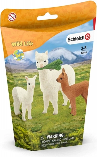 Familie de alpaca schleich wild life