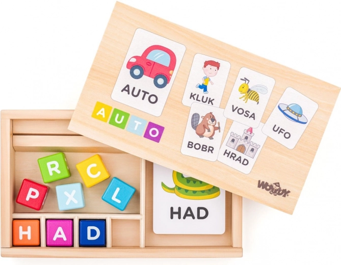 Woody compune cuvinte – joc educativ pentru copii