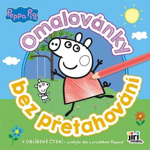Cărți de colorat fără depășire Peppa Pig