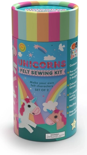 Buddy & Barney Unicorni – set creativ de cusut din fetru