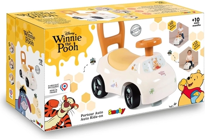 Bicicletă fără pedale pentru copii Smoby Ursulețul Winnie