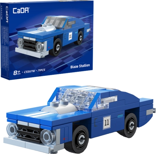 Set de construcție CaDA mașină Blaze Stallion (71 piese)