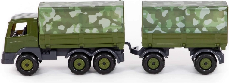 Platformă acoperită cu aspect camuflaj