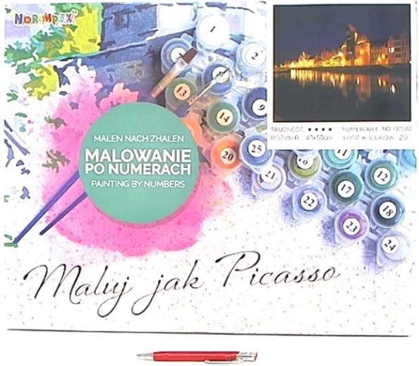 Pictură pe numere Gdańsk – Motława