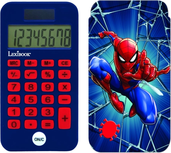 Calculator de buzunar SPIDER-MAN cu capac de protecție
