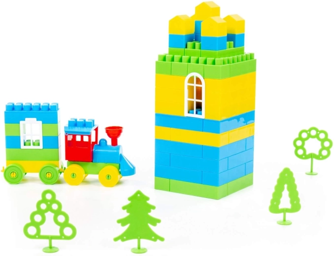 Turnuri înalte și un trenuleț pentru lumi fantastice