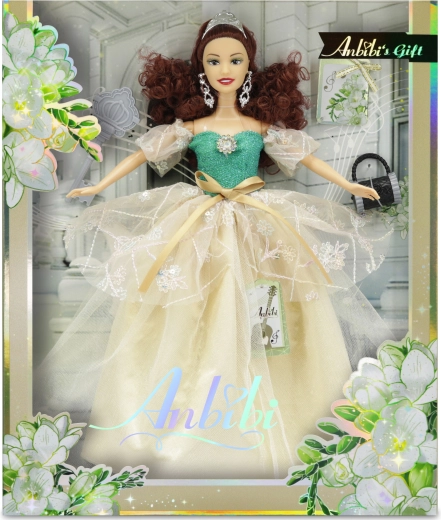 Păpușă florală Anbibi Floricica 28 cm