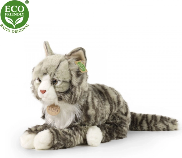 Rappa pisică norvegiană din pluș 38 cm eco‑friendly