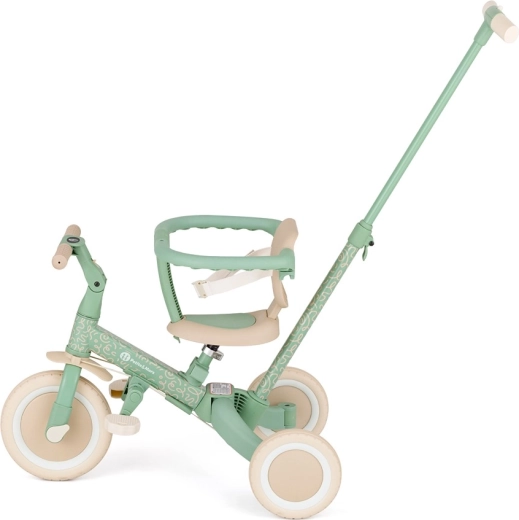 Petite&Mars tricicletă multifuncțională 5în1 Turbo Green Twist (ediție limitată)