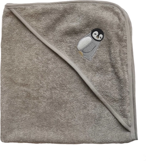 Petú Petú prosop pentru copii cu glugă – pinguin