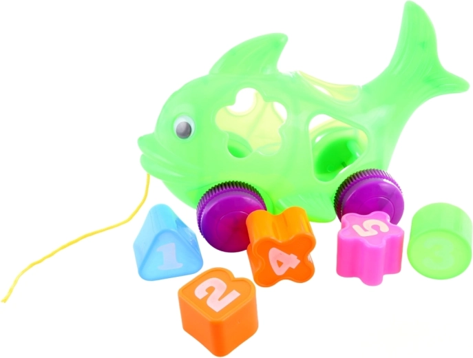 Învățarea formelor și culorilor cu 5 piese