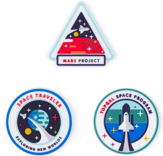Magneți decorativi MagFlex Topgal – navete spațiale