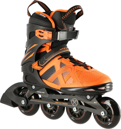 Patine cu rotile NILS Extreme portocalii – 40