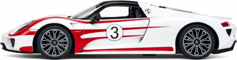 Detalii realiste Porsche 918 Spyder Weissach