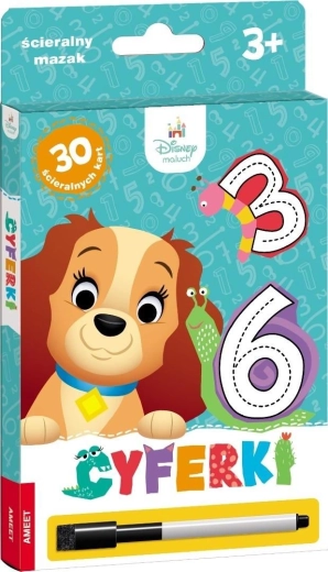 Ameet Disney Maluch: cifre – carduri ștergabile cu marker
