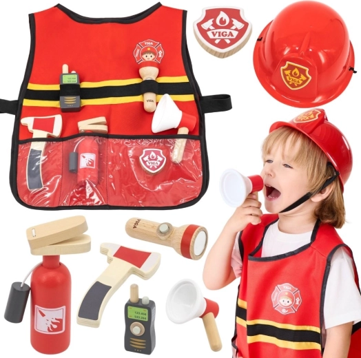 Set Viga de pompier pentru joc de rol