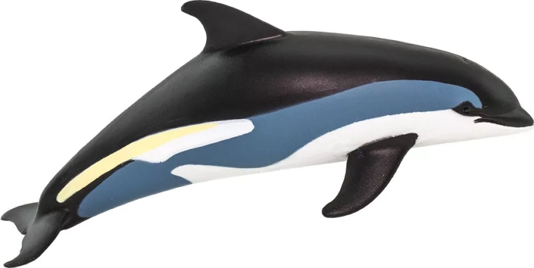 Figurină delfin cu flancuri albe Safari Ltd. - 1 bucată