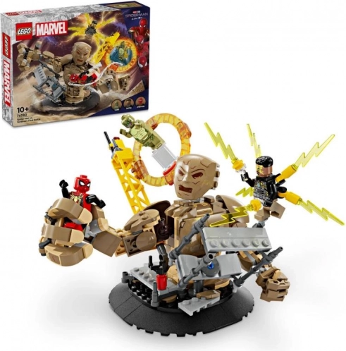 LEGO Super Heroes Spiderman vs. Omul de Nisip: bătălia finală