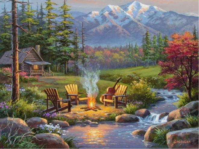 RAVENSBURGER Puzzle Regatul de lângă râu XL 750 piese