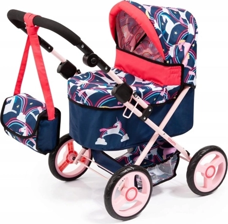 Cărucior pentru păpuși Bayer Design Trendy Unicorn