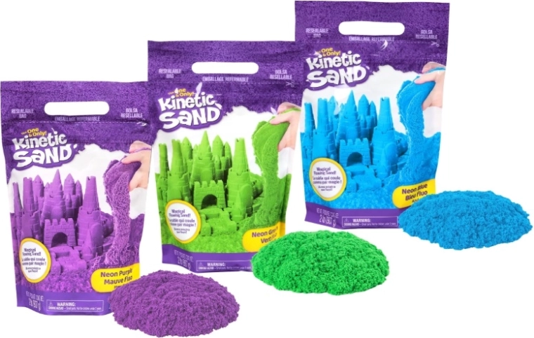 Spin Master Kinetic Sand Colour Sand – nisip kinetic colorat (asortat)