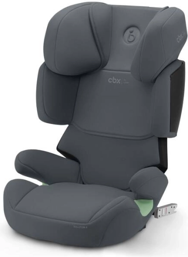 Scaun auto CBX by CYBEX Solution X i-Fix pentru copii cu înălțimea de 100–150 cm, Cobblestone Grey