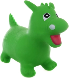 Hopa-hopa dragon – săritor gonflabil verde pentru copii