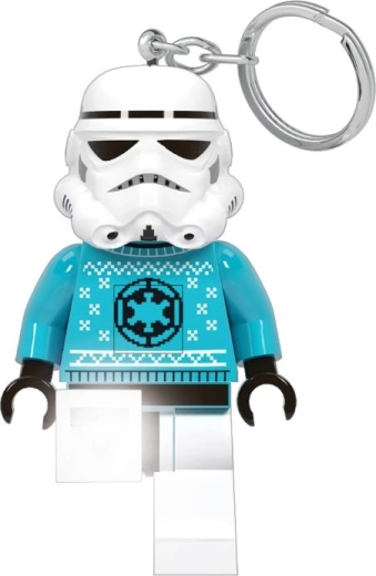 Lego star wars stormtrooper cu pulover – breloc luminos pentru chei