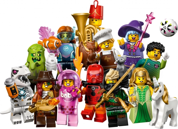 12 personaje de colecție unice într-o singură serie