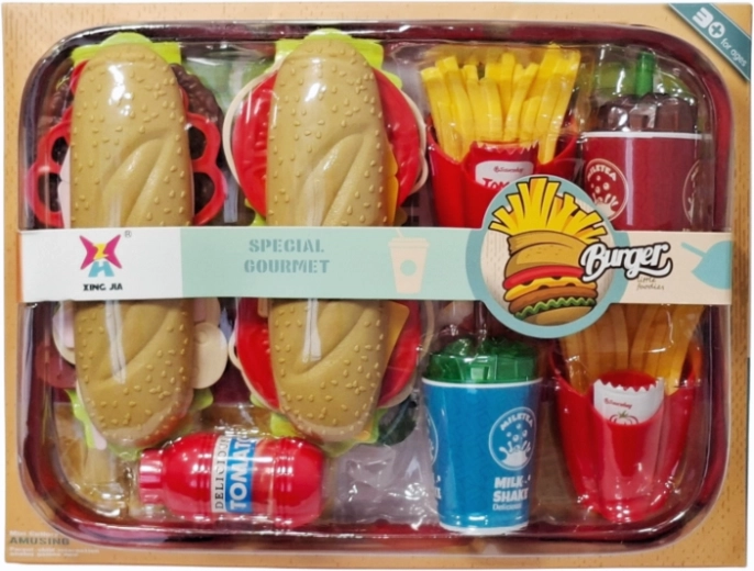 Set de bucătărie fast food pentru copii