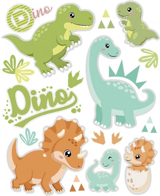Imagini termotransfer dinozauri – coală mică