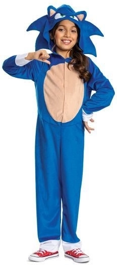 Costum Sonic pentru copii 7-8 ani