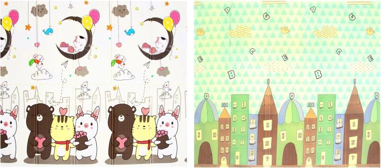 Motive de joacă cu două fețe pentru învățare și distracție