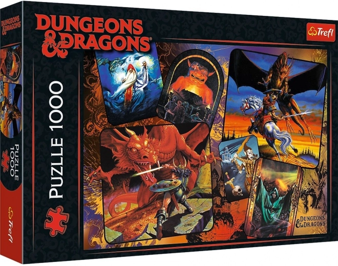 Puzzle 1000 de piese Dungeons and Dragons Trefl