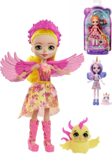 Mattel Enchantimals păpușă cu animăluț 15 cm - 1 bucată