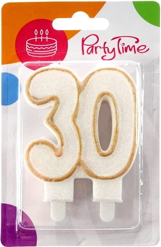 Lumânare aniversară 30