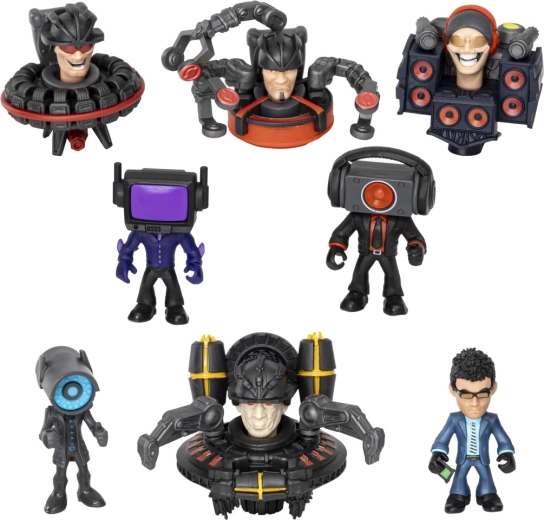 Design futurist detaliat și personaje expresive
