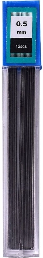 Rezerve de mine pentru creion mecanic HB 0,5 mm CONCORDE, 12 buc