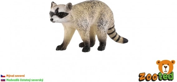 Figurină realistă din plastic raton 8 cm