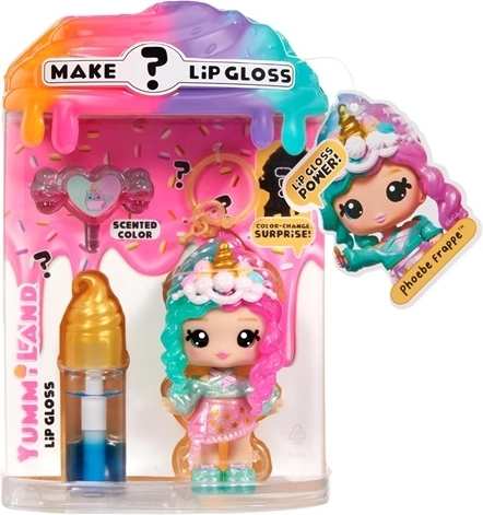 Yummiland set pentru realizarea luciului de buze Mystery Color Phoebe Frappe