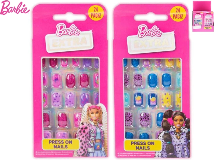 Set de unghii autocolante BARBIE pentru copii